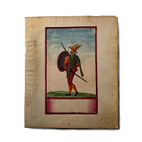 Watercolour Painting of a Soldier
