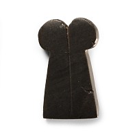 Egyptian Hardstone Double Plume Amulet