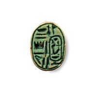Egyptian Faience Scarab for Amenhotep III