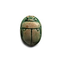 Egyptian Faience Scarab for Amenhotep III