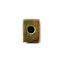 Egyptian Faience Block Bead of Thutmose III