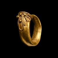 Greek Gold Earring