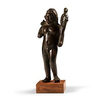 Graeco-Roman Bronze Harpocrates Figure