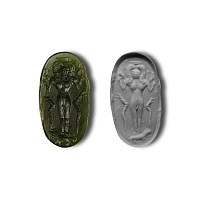 Roman Gnostic Green Gemstone