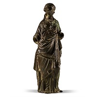 Post Medieval Bronze Statue of Sappho