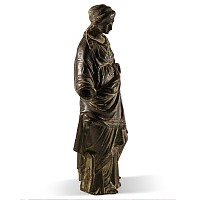 Post Medieval Bronze Statue of Sappho