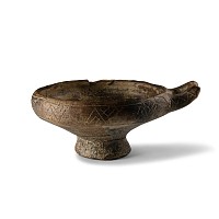 Villanovan Impasto Cover-Bowl for Biconical Urn