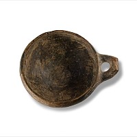 Villanovan Impasto Cover-Bowl for Biconical Urn