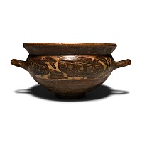 Etrusco-Corinthian Bowl with Painted Ducks