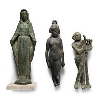 Bronze Statuette Group