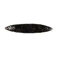 Native American Obsidian Knapped Knife