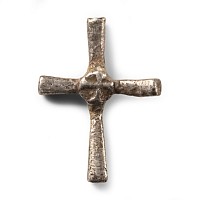 Byzantine Silver Cross with Cross on Body