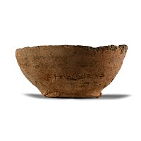 Western Asiatic Terracotta Cup with Cuneiform Inscription