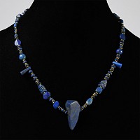 Bactrian Style Lapis Lazuli Bead Necklace