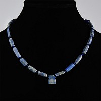 Bactrian Style Lapis Lazuli Bead Necklace