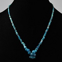 Achaemenid Pale Blue Bead Necklace
