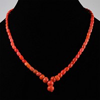 Western Asiatic Mixed Glass Bead Necklace