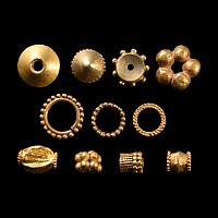 Western Asiatic Gold Bead Collection