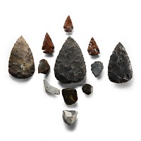 Stone Age Neolithic and Later Flint Tool Group
