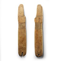 Large Egyptian Bone Doll's Arms