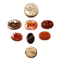 Western Asiatic Style Gemstone Group
