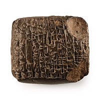 Mesopotamian Cuneiform Tablet Issued by the Temple at Drehem and Sohka