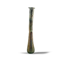 Roman Iridescent Glass Unguentarium