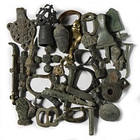 Medieval Bronze Artefact Group