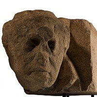 Medieval Pair of English Limestone Corbels