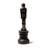 Greek Bronze Naked Youth Statuette