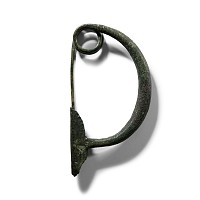 Massive Archaic Greek Bronze Bow Brooch