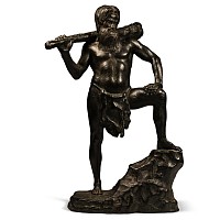 Bronze Statue of 'Primitive Man'