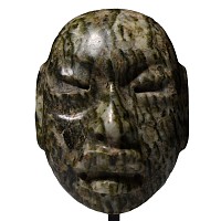 Prehispanic Olmec Jade Mask