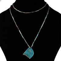 Egyptian Faience Mummy Bead Necklace