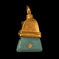 Viking Period Gold 'Elf Shot' Pendant