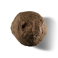 Sumerian Terracotta 'Bulla Envelope' with Impressed Decoration