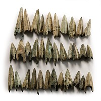 Greek Bronze Arrowhead Group