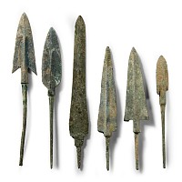 Luristan Bronze Arrowhead