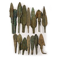 Luristan Bronze Arrowhead Group