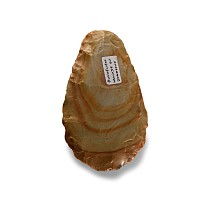 Stone Age 'Lalinde' Knapped Flint Cordate Handaxe