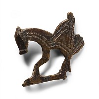 Norman 'Thames' Bronze Griffin Dagger Chape Fragment