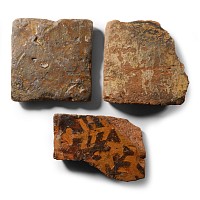 Medieval 'Thames' Glazed Floor Tile Fragment Group