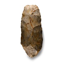 Extremely Large Stone Age 'Melton Constable' Knapped Flint Axe Head