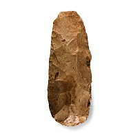 Very Large Stone Age 'Charente' Knapped Flint Axe Head