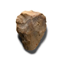 Stone Age 'Plazac' Neanderthal Knapped Handaxe