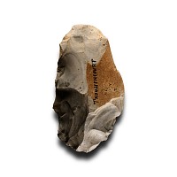 Stone Age 'Troussencourt' Knapped Flint Handaxe