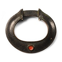 Celtic Style Enamelled Bronze Terret Ring