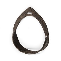 Viking Age Iron Stirrup with Laten Inlay