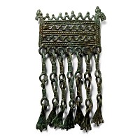 Viking Age Bronze Pendant with Duck-Foot Pendants