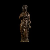 Roman Bronze Figure of the Goddess Flora